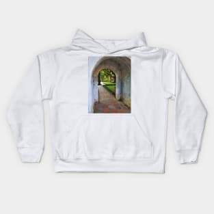 Archway in the Temple of Literature, Hanoi Kids Hoodie